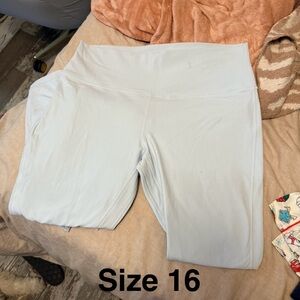 Light Gray Leggings - Size 16